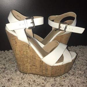 White wedges